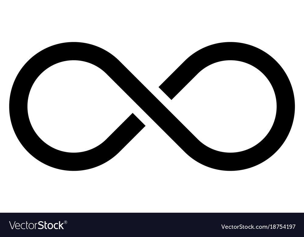 1000x780 Infinity Icon Vector