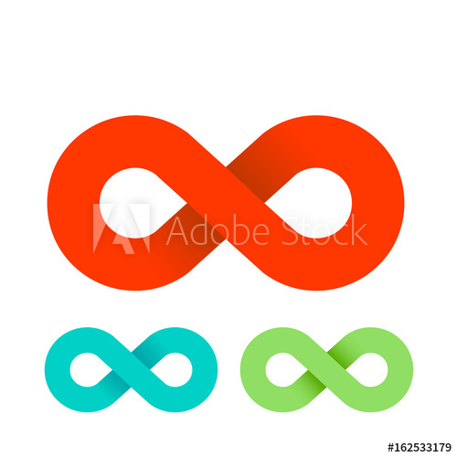 500x500 Infinity Sign Vector Illustration