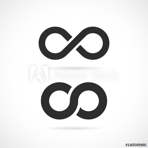 Infinity Vector Symbol 500x500 Infinity Vector Symbol