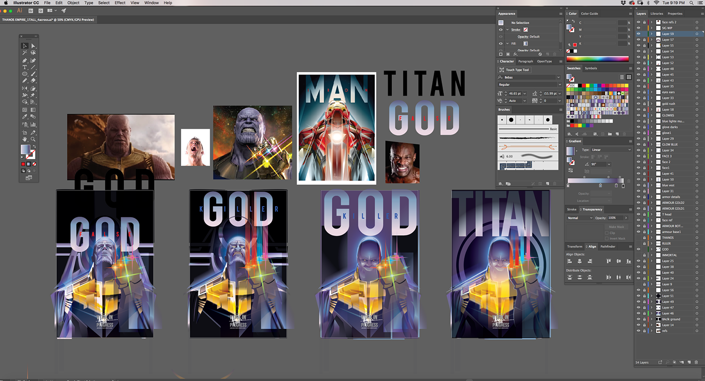 1400x758 Avengers Infinity War Magazine Cover Design For Empire