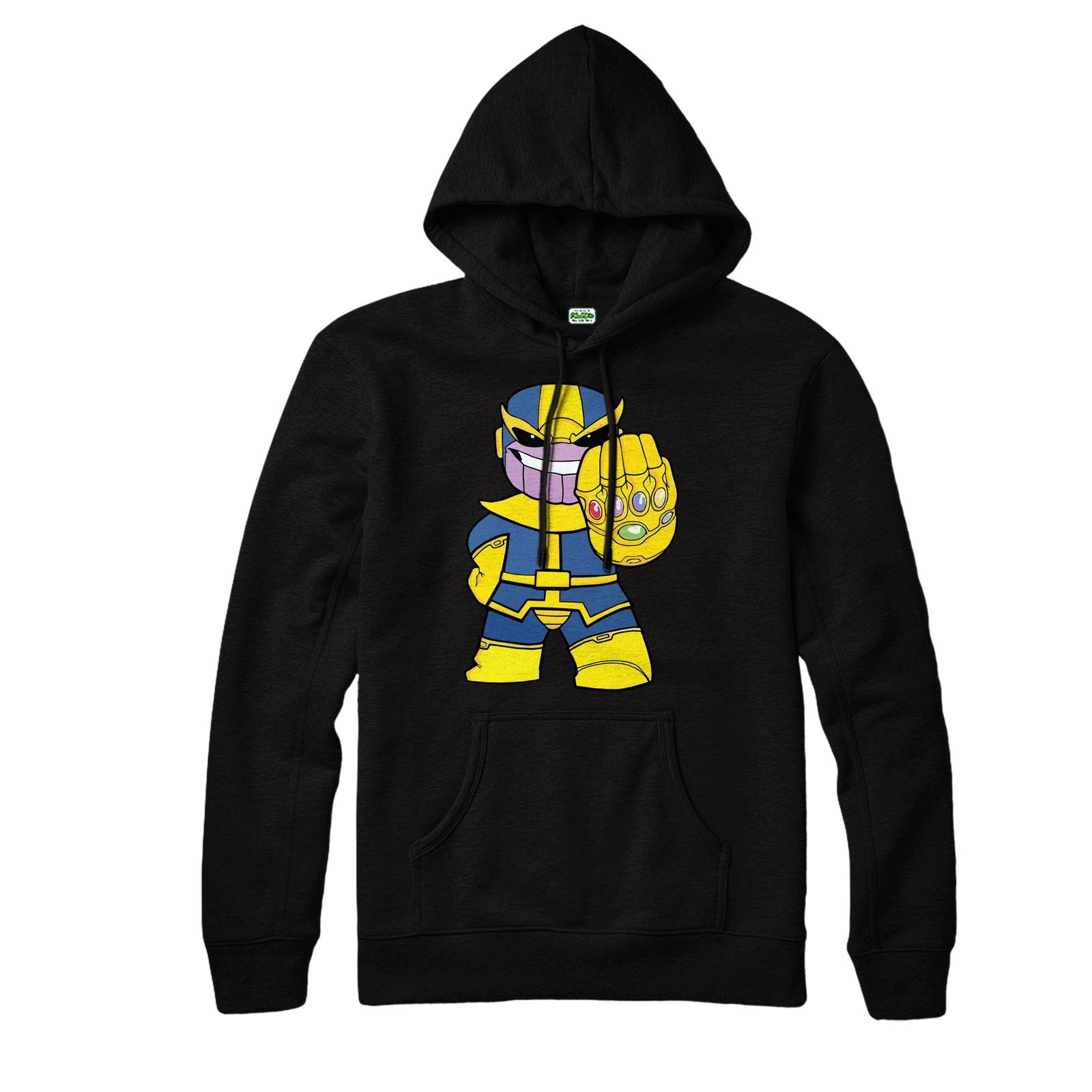 1600x1600 Thanos Vector Cartoon Avenger Infinity War Inspired Top Hoodie