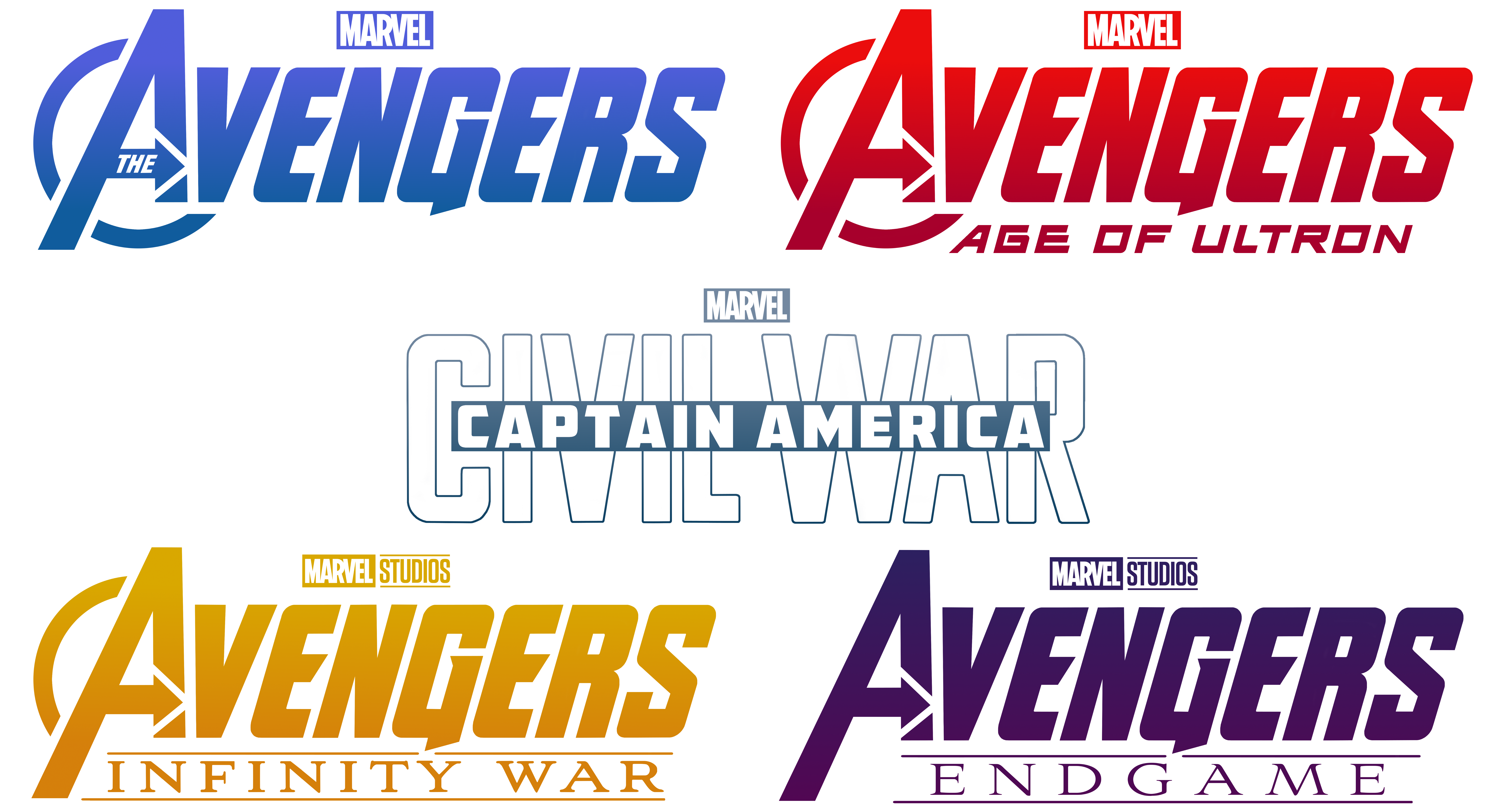 9000x4891 Vector Logos For Avengers And Civil War Marvelstudios