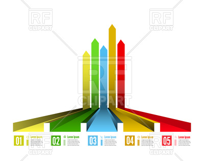 Infographic Options With Colorful Arrow Vector Image Of Business 400x315 Infographic Options With Colorful Arrow Vector Image Of Business
