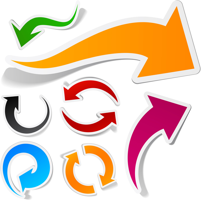 Swirl Arrows Infographics Free Vector Graphic Download 700x697 Swirl Arrows Infographics Free Vector Graphic Download
