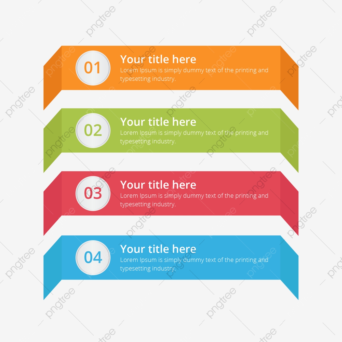 1200x1200 Abstract Steps Infographics With Colorful Infographic Elements