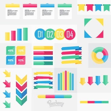 368x368 Infographic Element Set Free Vector Download