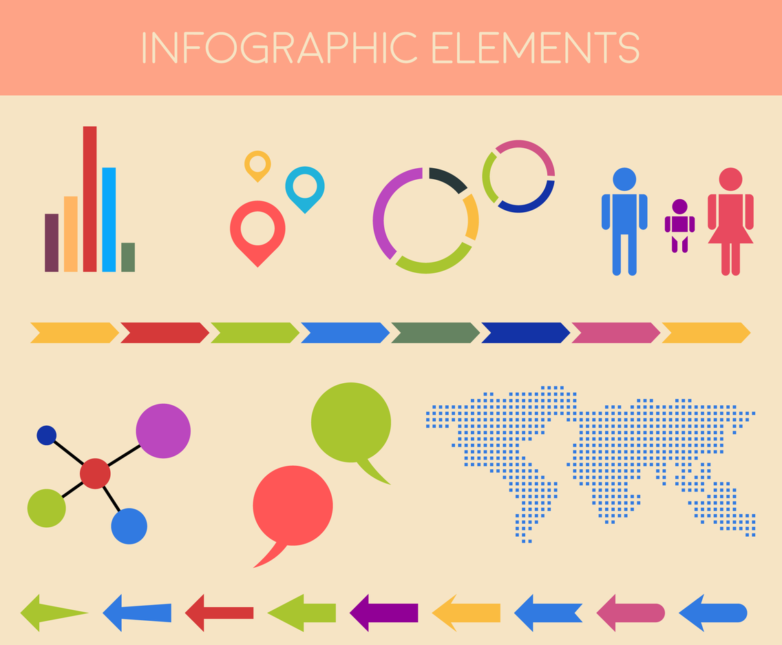 1136x936 Free Infographic Elements Vector Vector Art Graphics