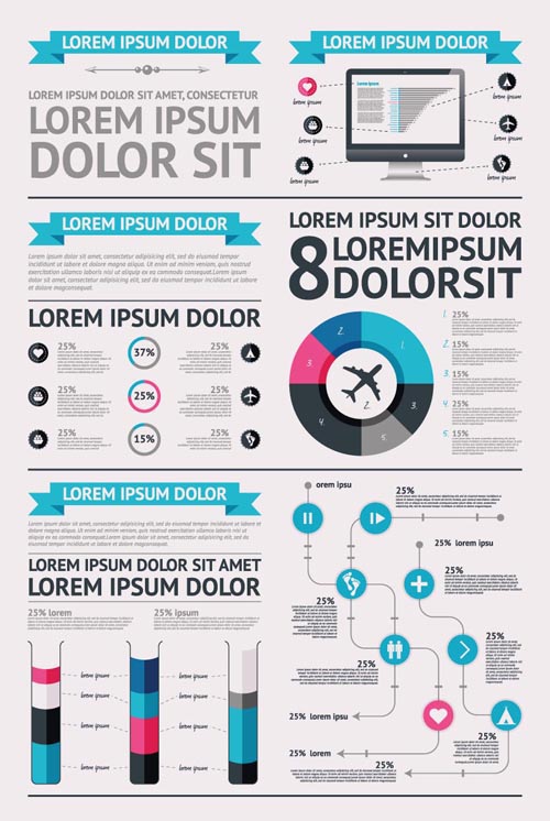 500x746 Free Infographics Design Vector Elements Vector Graphics