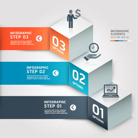 526x524 Free Vector Graphics Clipart, Infographics Elements Numbers