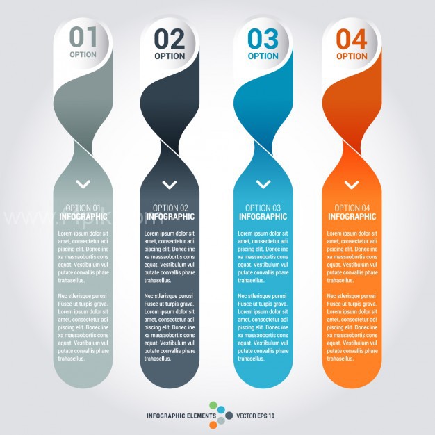 626x626 Vector Infographic Element Templates Set Free Download