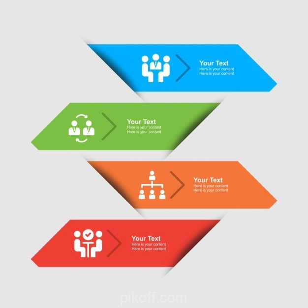 626x626 Modern Colored Infographic Elements Vector Free Download