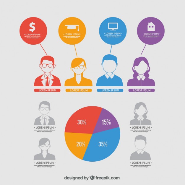 Infographic Design With Young People Vector Free Download 626x626 Infographic Design With Young People Vector Free Download