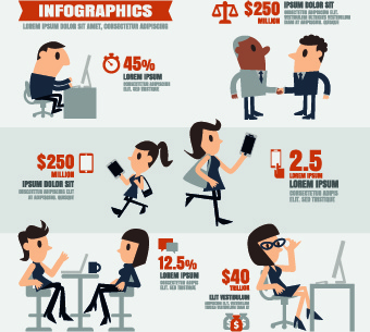 Infographics And People Design Vector Free Vector In Encapsulated 340x305 Infographics And People Design Vector Free Vector In Encapsulated
