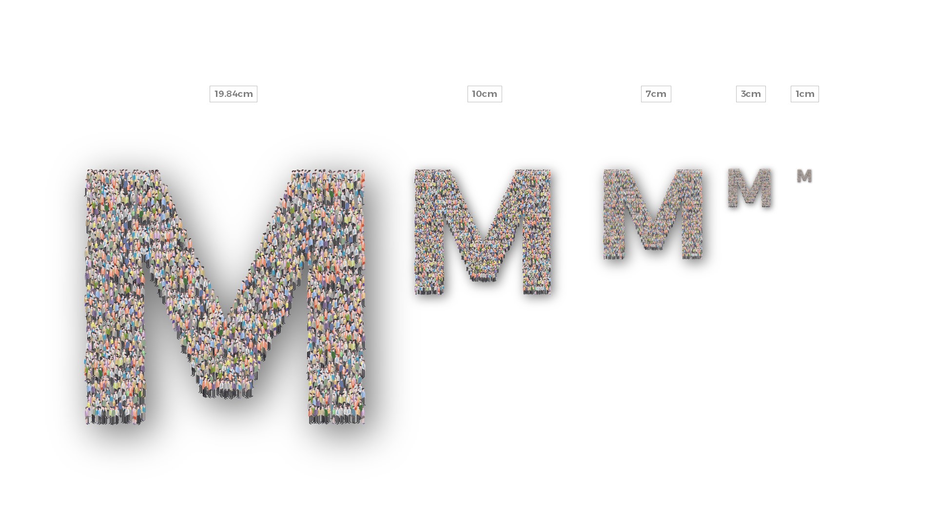Large Group Of People In Letter M Form Vector 1920x1080 Large Group Of People In Letter M Form Vector
