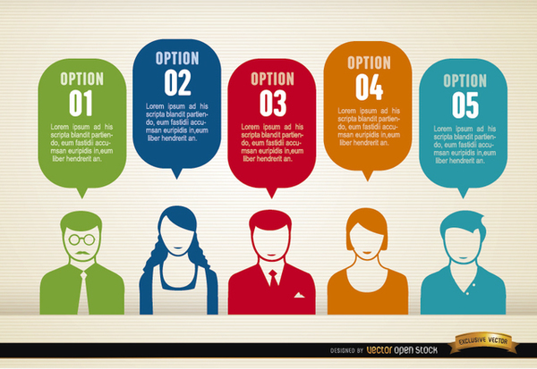 Social Clouds Infographic People Group Opinions Free Vector 600x413 Social Clouds Infographic People Group Opinions Free Vector