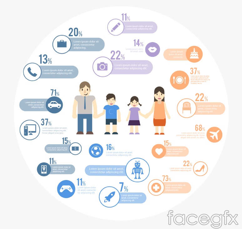 Best Free Infographic Vector Templates 774x734 Best Free Infographic Vector Templates