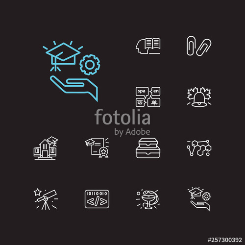 500x500 Online Learning Icons Set Organic Chemistry And Online Learning