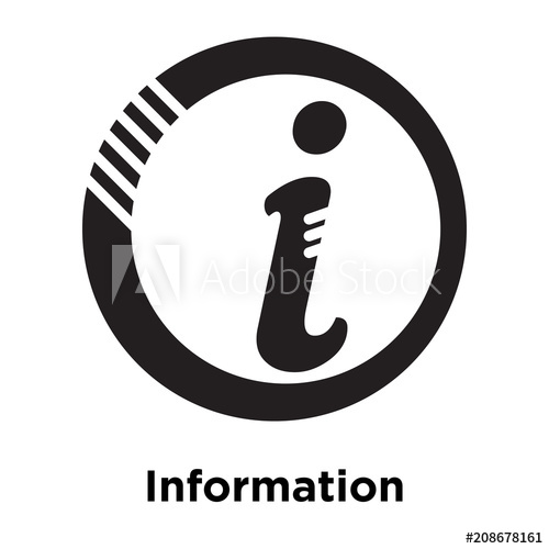 Information Icon Vector Sign And Symbol Isolated On White 500x500 Information Icon Vector Sign And Symbol Isolated On White