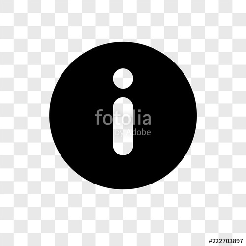 Information Icons Isolated On Transparent Background Modern 500x500 Information Icons Isolated On Transparent Background Modern