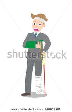 236x369 Best Injury Vector Avatar Images In Human Vector