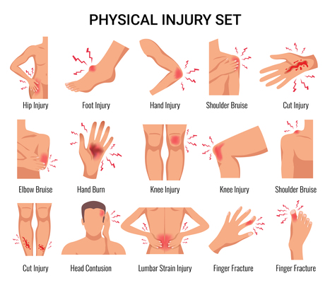 467x400 Page Injury On Curated Vector Illustrations, Stock Royalty Free