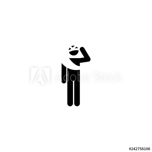 500x500 Injury Icon Vector Injury Vector Graphic Illustration