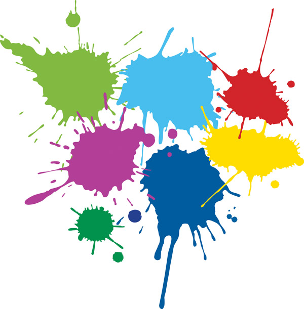 Color Ink Droplets Graffiti 600x611 Color Ink Droplets Graffiti