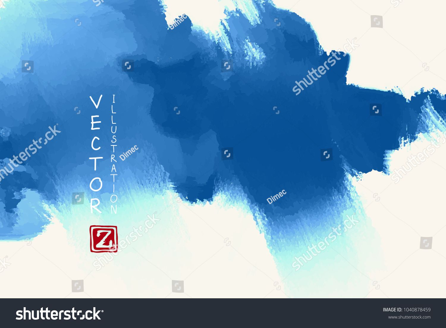 1500x1104 Abstract Ink Background Japanese Style Blue, Sky, White Ink