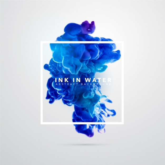 626x626 Ink In Water Background Design Vector Premium Download