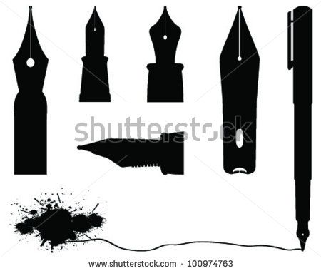 450x380 Pen Vector
