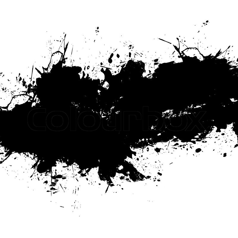 800x800 A Grungy Paint Or Ink Splatter Layout Stock Vector Colourbox