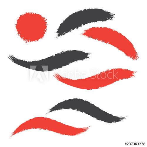 500x500 Vector Spray Paint Blots Spray Black Ink Splash Vector Background