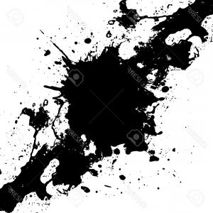 300x300 Grunge Background With Ink Splat Effect Vector Catchsplace
