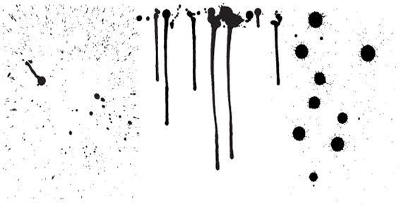 568x294 Ink Splatter Free Vector