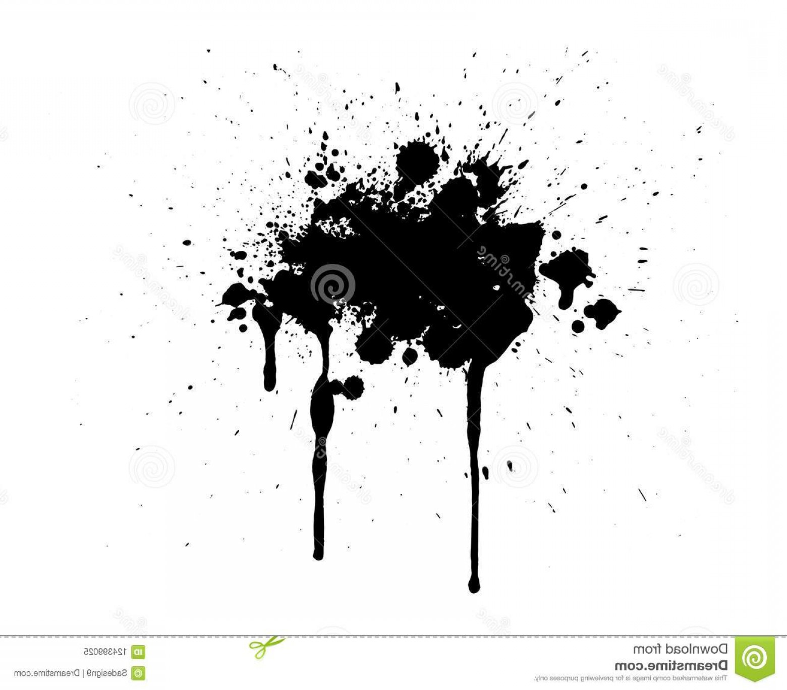 1560x1368 Abstract Splatter Black Color Background Paint Dripping Vector