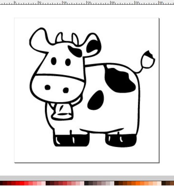 568x607 How To Convert A Pixel Image To A Vector Image Using Inkscape Steps