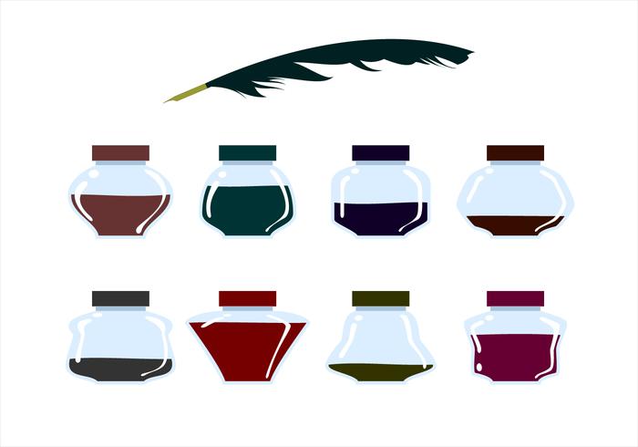 700x490 Inkwell Free Vector Art