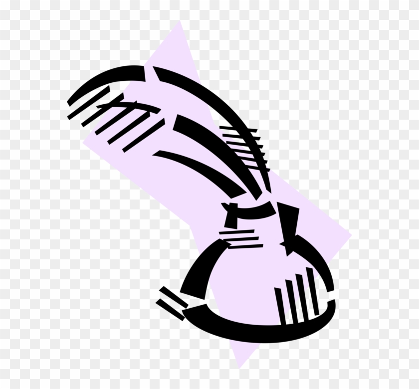 840x780 Vector Illustration Of Feather Quill Pen And Inkwell