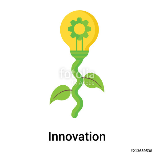 500x500 Innovation Icon Vector Sign And Symbol Isolated On White