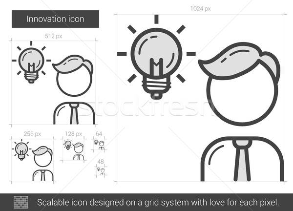 600x432 Innovation Line Icon Vector Illustration Andrei Krauchuk