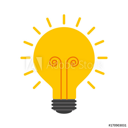 500x500 Business Idea Creativity Innovation Icon Vector Illustration