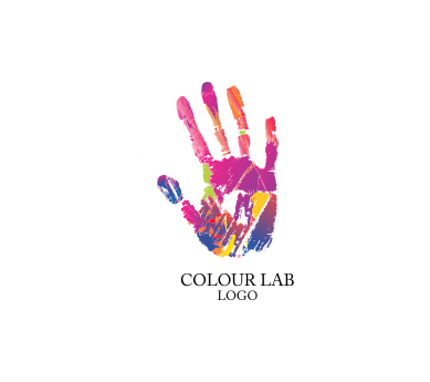 Hand Colour Inspiration Vector Logo Design Download Art Logos 389x345 Hand Colour Inspiration Vector Logo Design Download Art Logos