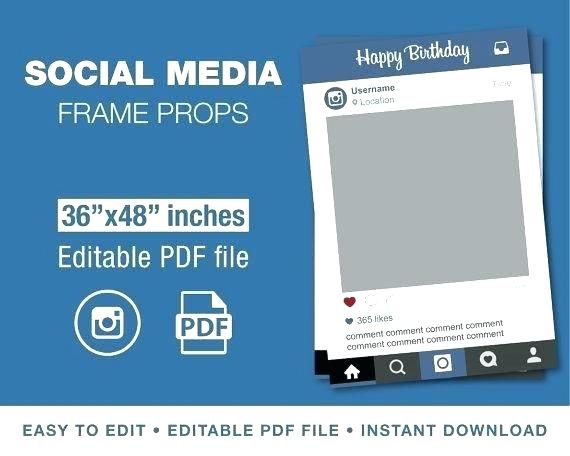 570x456 Template Download Post With Notifications Free Vector Frame