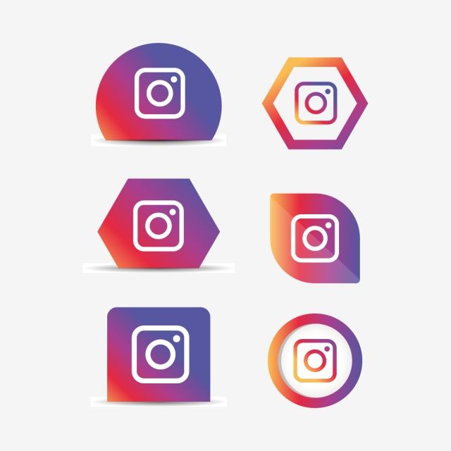 640x640 Instagram Logo Instagram Icon Logo Collection Set Social Media
