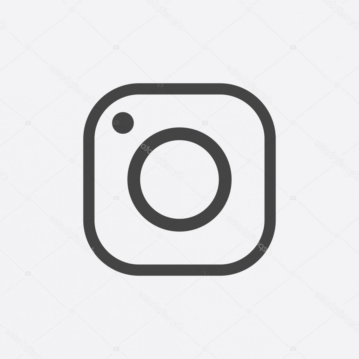 White Instagram Icon Vector Cqrecords 1228x1228 White Instagram Icon Vector Cqrecords
