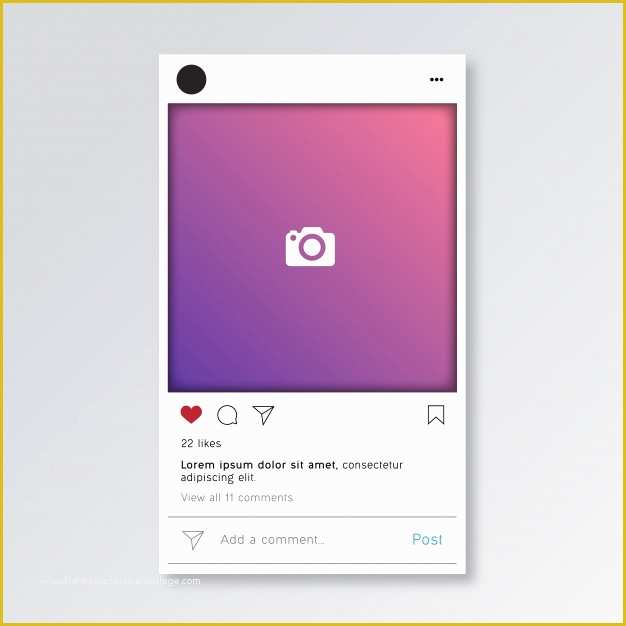 626x626 Free Instagram Templates Of Free Instagram Ppt Template