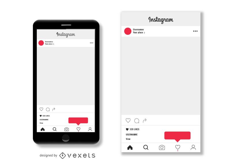 819x570 Instagram Post Template