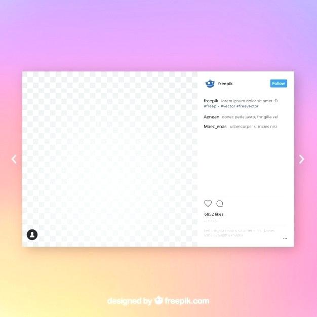 626x626 Post Template Vector Free Download Instagram Template Download