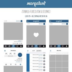 300x300 Free Instagram Feed Profile Layout Ui Handandbeak