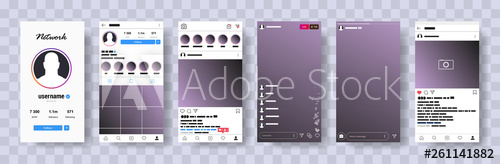 500x164 New Mock Up Mobile Instagram Mock Up Web Site Mobile Template